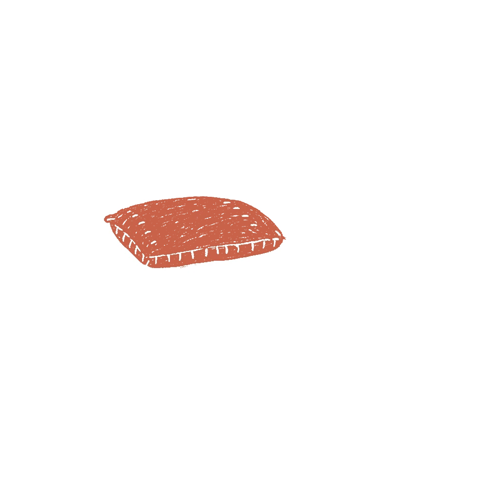 An empty wooden chair beside a small table